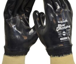 Blue Knight Nitrile Fully Dipped Gloves
