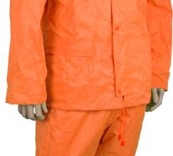 Orange PVC Rainsuit