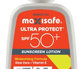SPF 50+ Sunscreen Lotion, 250ml fliptop
