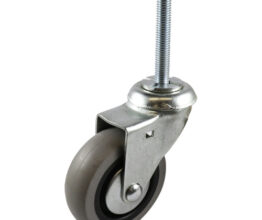 Easyroll 75mm Grey Rubber G1 Series Castor
