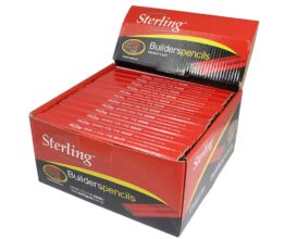 Red STERLING Carpenters Pencil